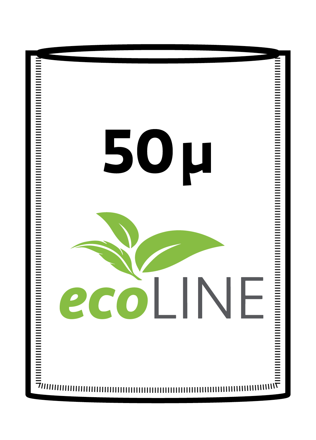 50my transparent ECOLINE